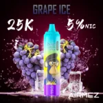 Airmez Tornado 25000 Jednorazowy E-Papieros 2%, 3% lub 5% – 25000 Puffs | Mesh Coil | Regulowany Przepływ Powietrza